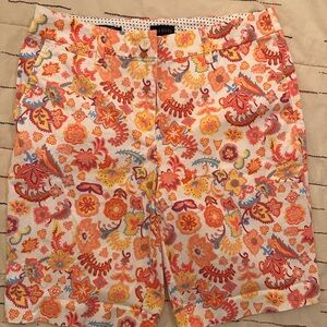 NWT Talbots Floral Patterned Shorts